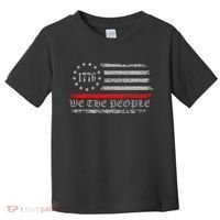 We The People Red Line Betsy Ross Toddler T-Shirt thumb 0