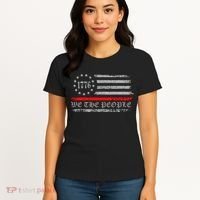 We The People Red Line Betsy Ross Women's T-Shirt thumb 4