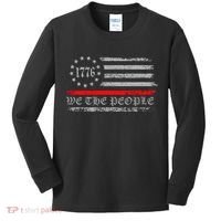 We The People Red Line Betsy Ross Kids Long Sleeve Shirt thumb 0