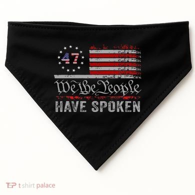 We The People Have Spoken USA-Made Doggie Bandana