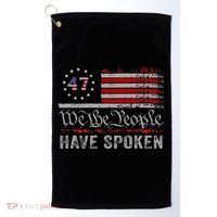 We The People Have Spoken Golf Towel thumb 0