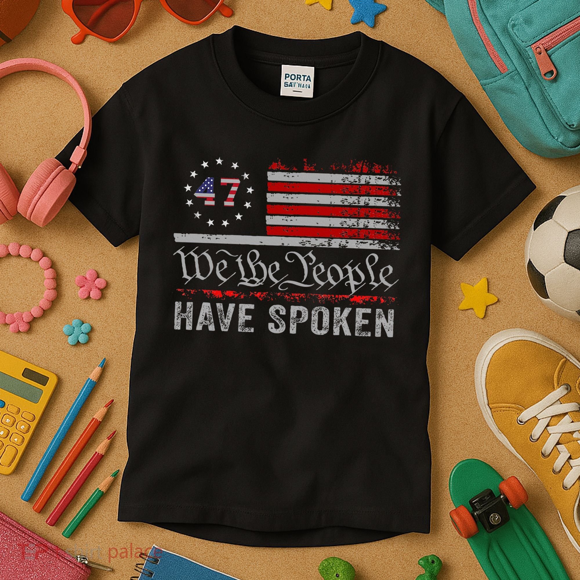 We The People Have Spoken Kids T-Shirt