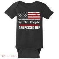 We The People Are Pissed Pro American Baby Bodysuit thumb 0