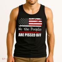 We The People Are Pissed Pro American Tank Top thumb 3