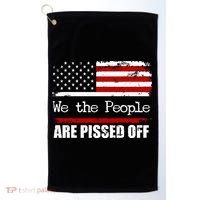 We The People Are Pissed Pro American Golf Towel thumb 0