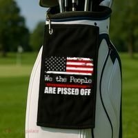 We The People Are Pissed Pro American Golf Towel thumb 2
