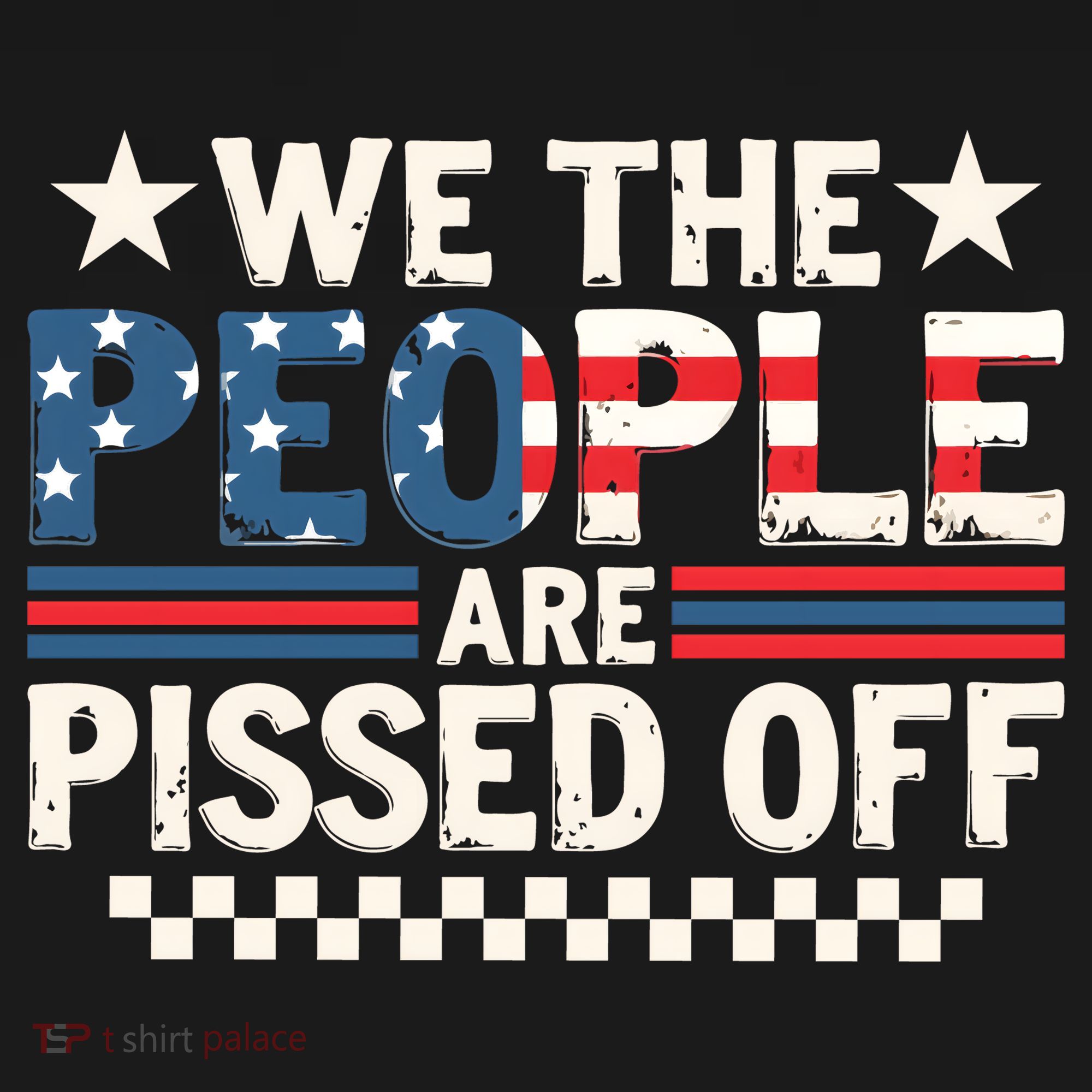We The People Are Pissed Off Ornament