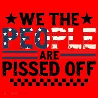 We The People Are Pissed Off Santa Hat thumb 1