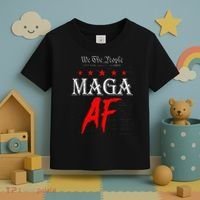 We The People Maga Af Us Flag We The People Maga Af Toddler T-Shirt thumb 3