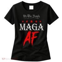 We The People Maga Af Us Flag We The People Maga Af Women's T-Shirt thumb 0