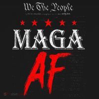 We The People Maga Af Us Flag We The People Maga Af Kids Sweatshirt thumb 2