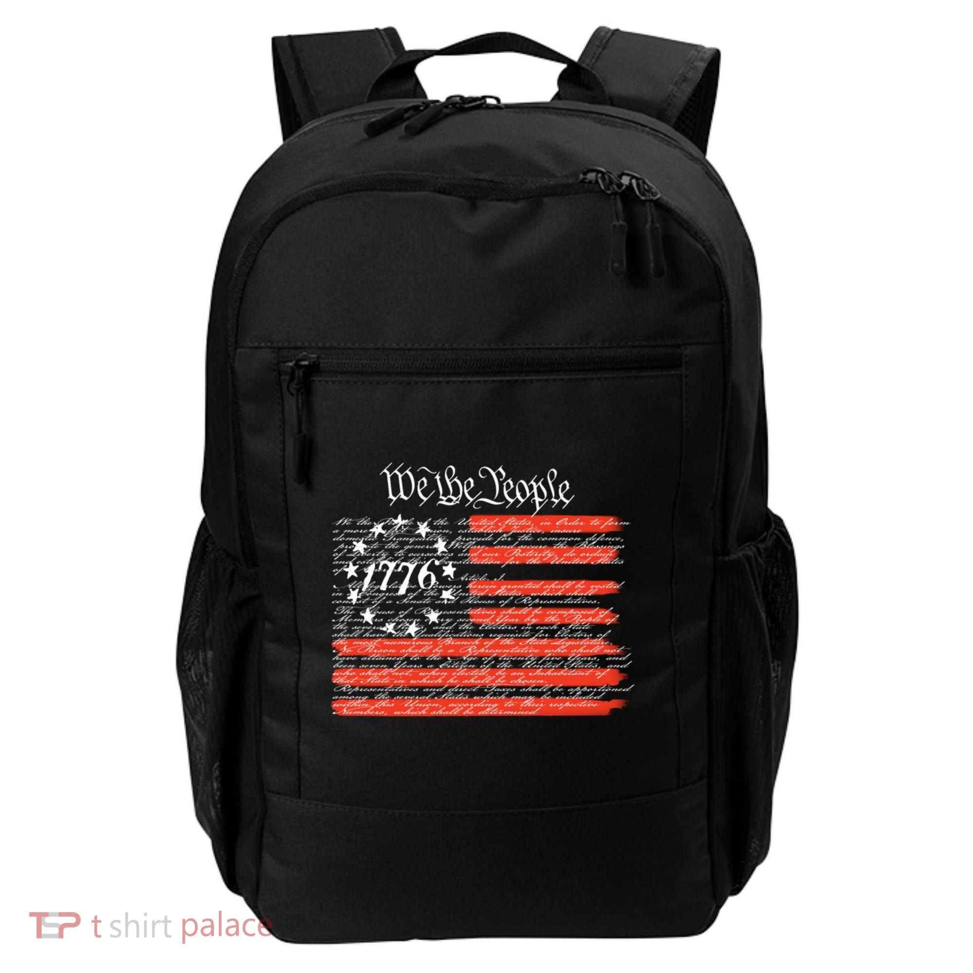 We The People American Flag Constitution Backpack