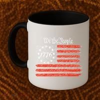 We The People American Flag Constitution Coffee Mug thumb 2