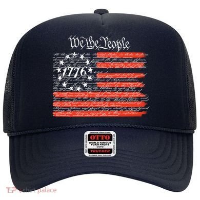 We The People American Flag Constitution Hat
