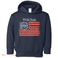 We The People American Flag Constitution Toddler Hoodie thumb 0