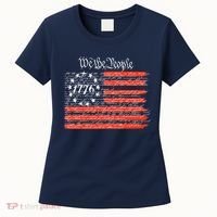 We The People American Flag Constitution Women's T-Shirt thumb 0