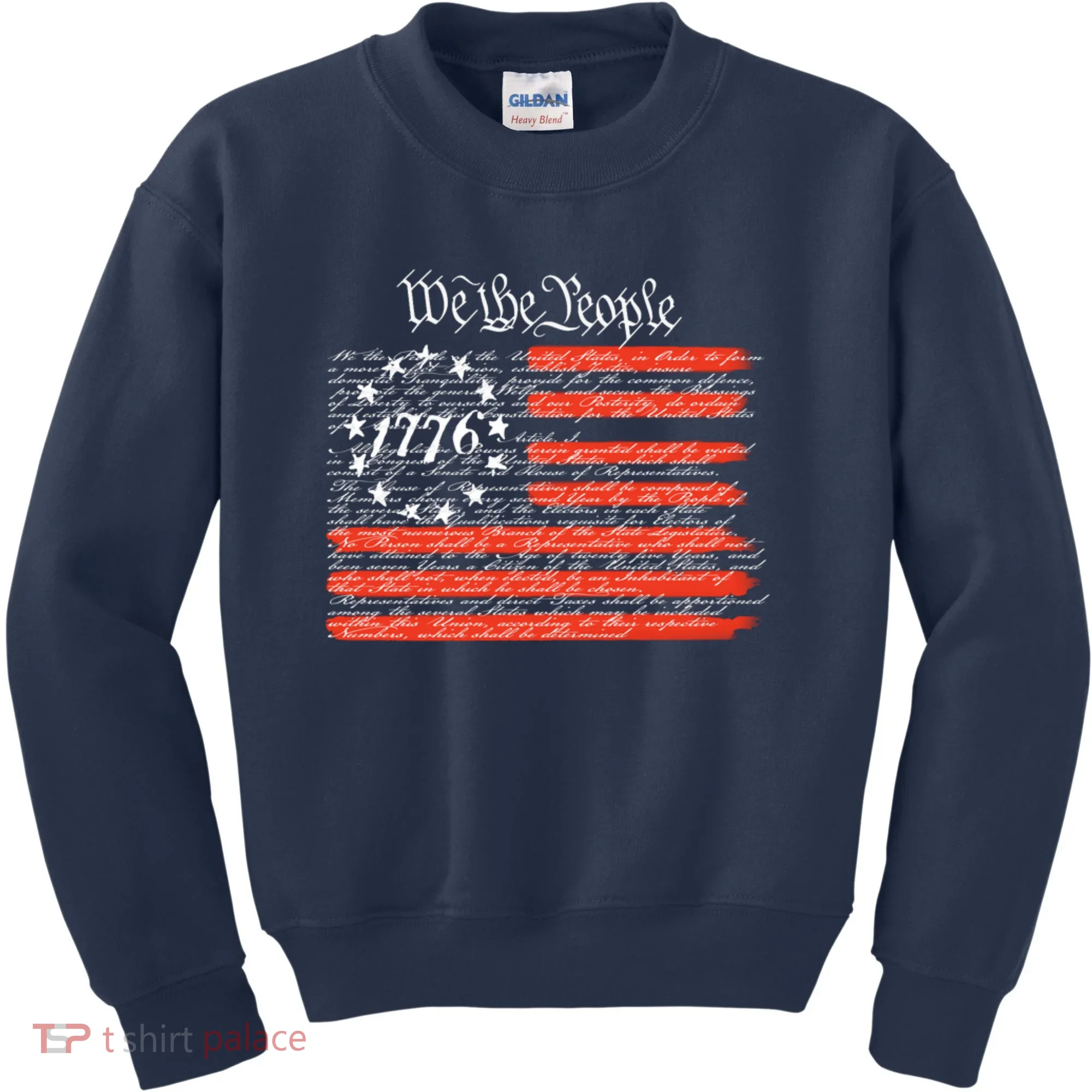 We The People American Flag Constitution Kids Sweatshirt