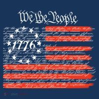 We The People American Flag Constitution Kids Hoodie thumb 5