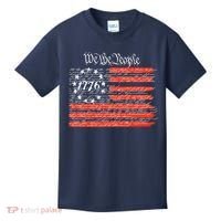 We The People American Flag Constitution Kids T-Shirt thumb 0