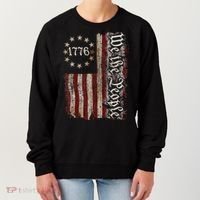 We The People 1776 American Flag 4th Of July  Women's Sweatshirt thumb 0