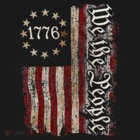 We The People 1776 American Flag 4th Of July  Long Sleeve Shirt thumb 2