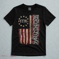 We The People 1776 American Flag 4th Of July  T-Shirt thumb 5
