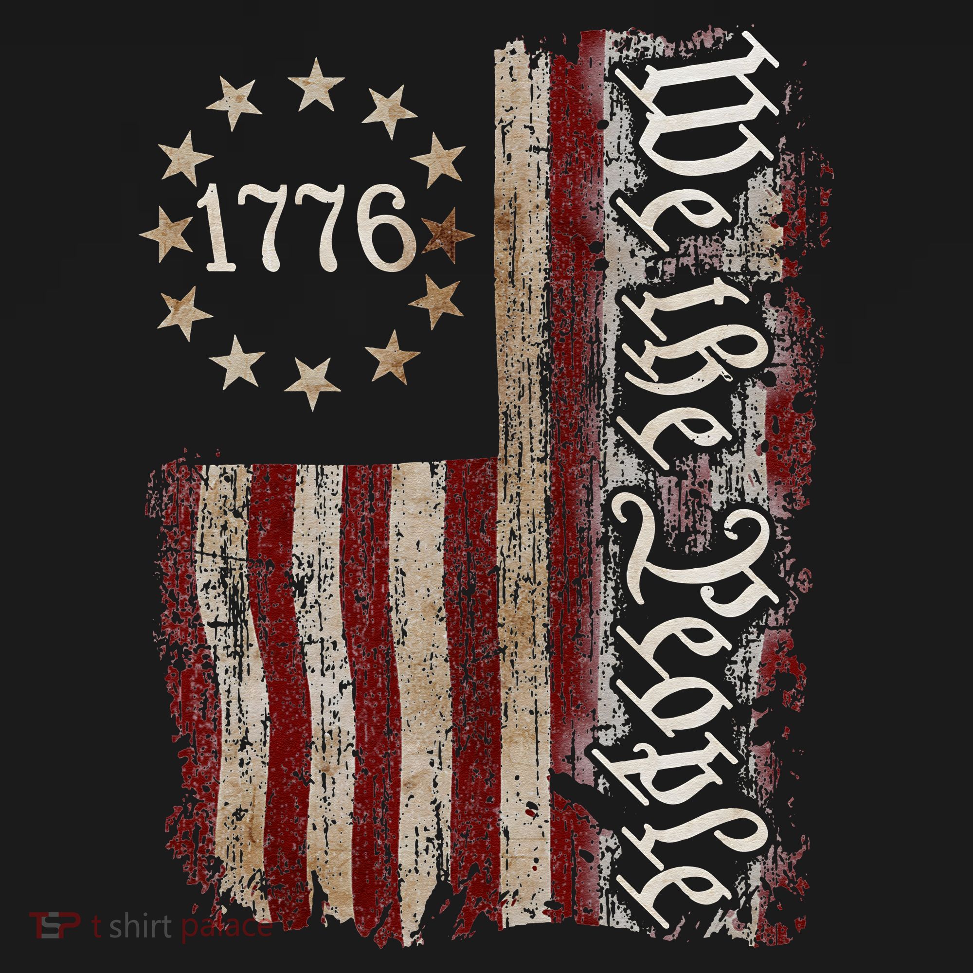 We The People 1776 American Flag 4th Of July  Women's Hoodie