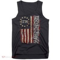 We The People 1776 American Flag 4th Of July  Tank Top thumb 0