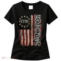 We The People 1776 American Flag 4th Of July  Women's T-Shirt thumb 0