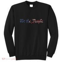 We The People US Constitution 1776 Freedom American Flag Sweatshirt thumb 0
