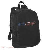 We The People US Constitution 1776 Freedom American Flag Port Authority Crush Ripstop Backpack thumb 1