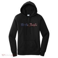 We The People US Constitution 1776 Freedom American Flag Women's Hoodie thumb 0