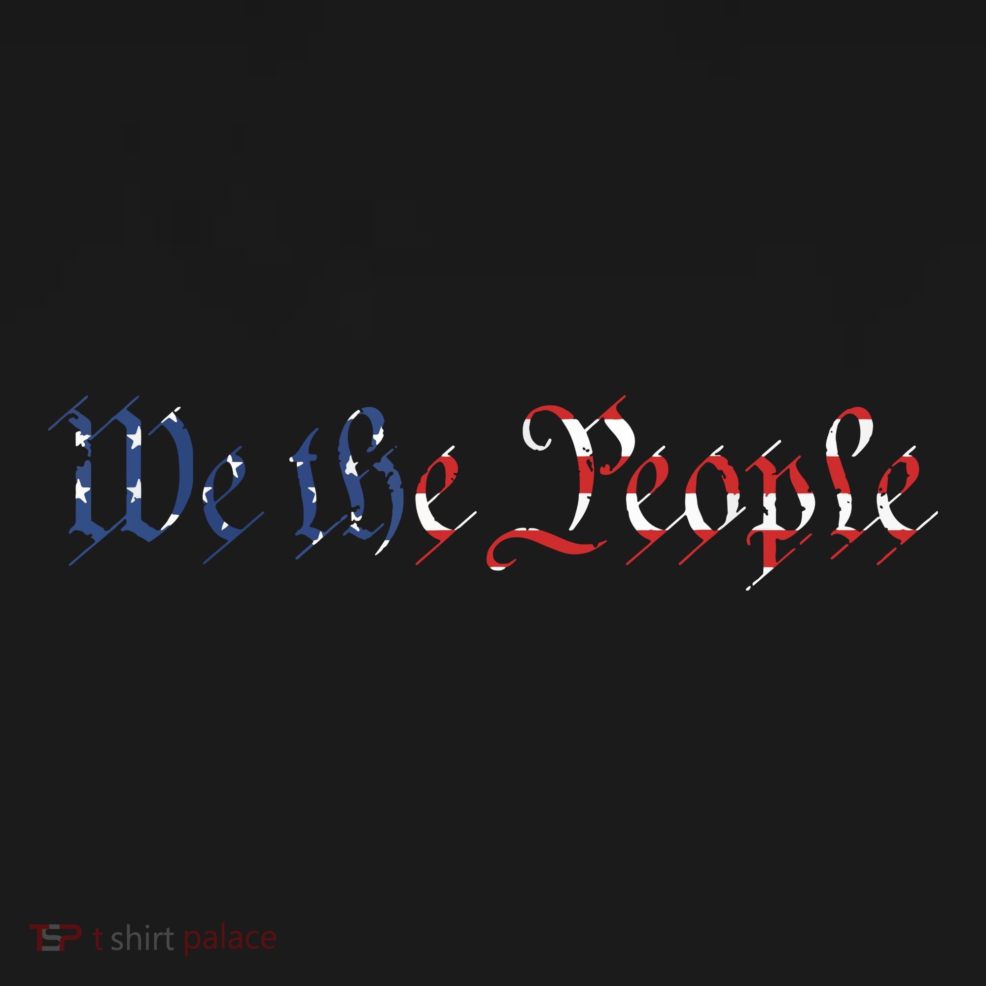 We The People US Constitution 1776 Freedom American Flag Women's Hoodie
