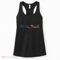 We The People US Constitution 1776 Freedom American Flag Women's Tank Top thumb 0