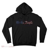 We The People US Constitution 1776 Freedom American Flag Tall Hoodie thumb 0