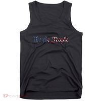 We The People US Constitution 1776 Freedom American Flag Tank Top thumb 0