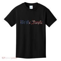 We The People US Constitution 1776 Freedom American Flag Kids T-Shirt thumb 0