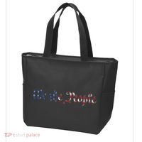 We The People US Constitution 1776 Freedom American Flag Tote Bag thumb 3