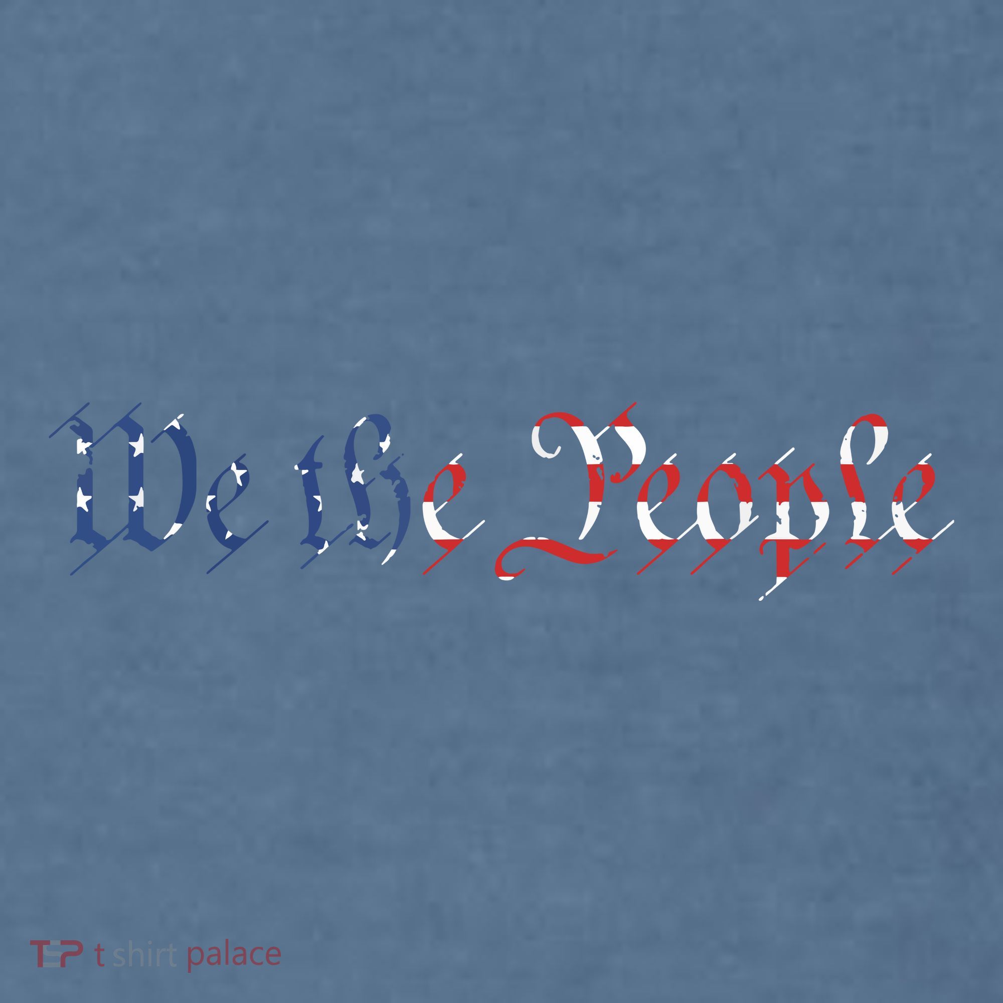 We The People US Constitution 1776 Freedom American Flag Comfort Colors Garment-Dyed Hooded Sweatshirt