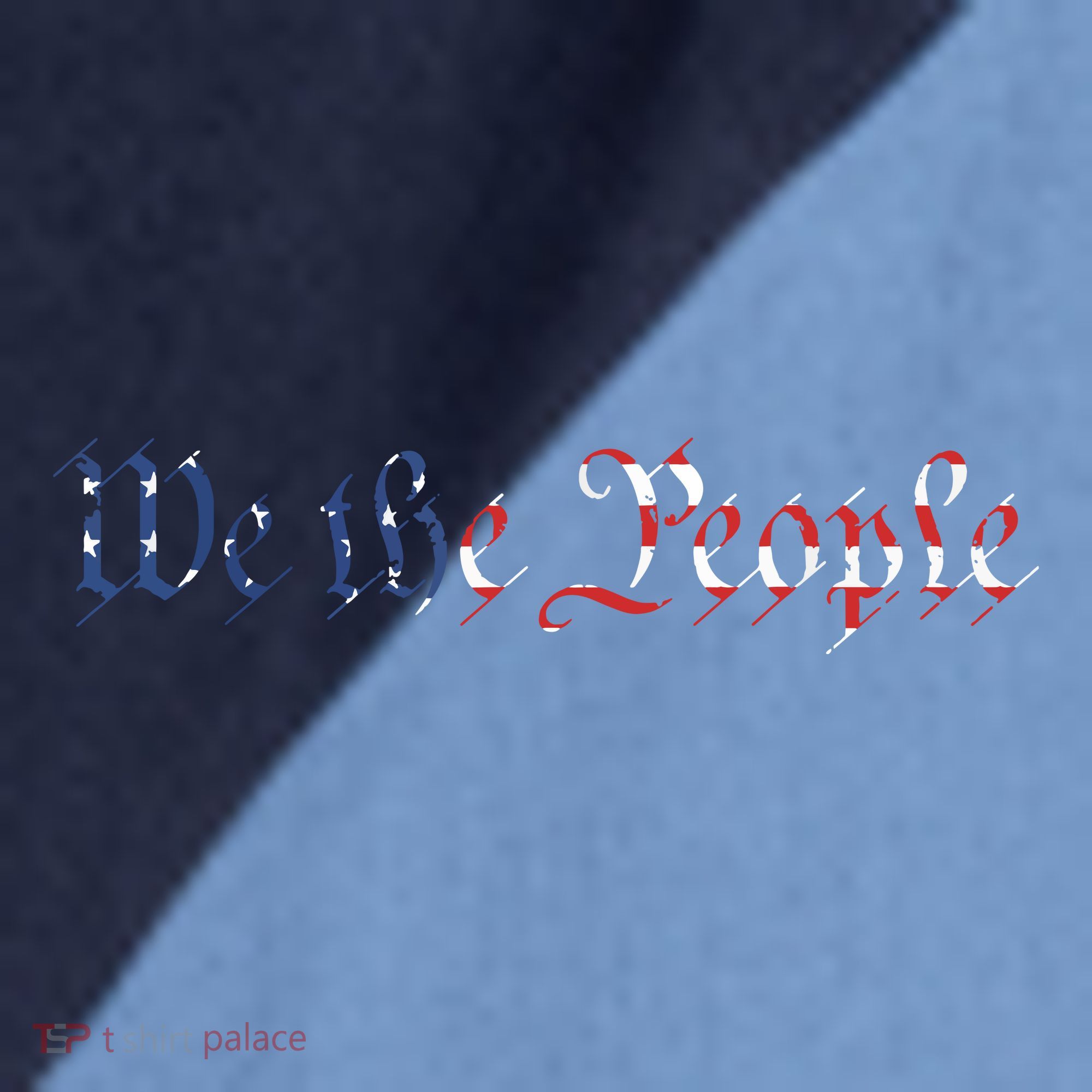 We The People US Constitution 1776 Freedom American Flag Raglan Baseball Sleeve Shirt