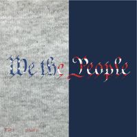 We The People US Constitution 1776 Freedom American Flag Kids Colorblock Raglan Jersey thumb 2