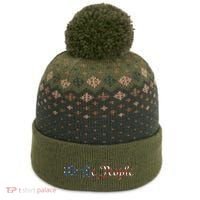 We The People US Constitution 1776 Freedom American Flag The Baniff Cuffed Pom Beanie thumb 0