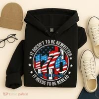 We The People 1776 It Doesn't Need To Be Rewritten Needs It To Be Reread Hoodie thumb 4