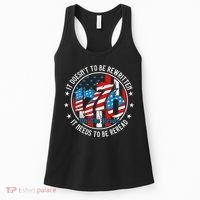 We The People 1776 It Doesn't Need To Be Rewritten Needs It To Be Reread Women's Tank Top thumb 0