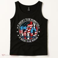 We The People 1776 It Doesn't Need To Be Rewritten Needs It To Be Reread Tank Top thumb 2