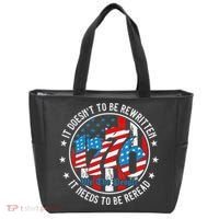 We The People 1776 It Doesn't Need To Be Rewritten Needs It To Be Reread Tote Bag thumb 0