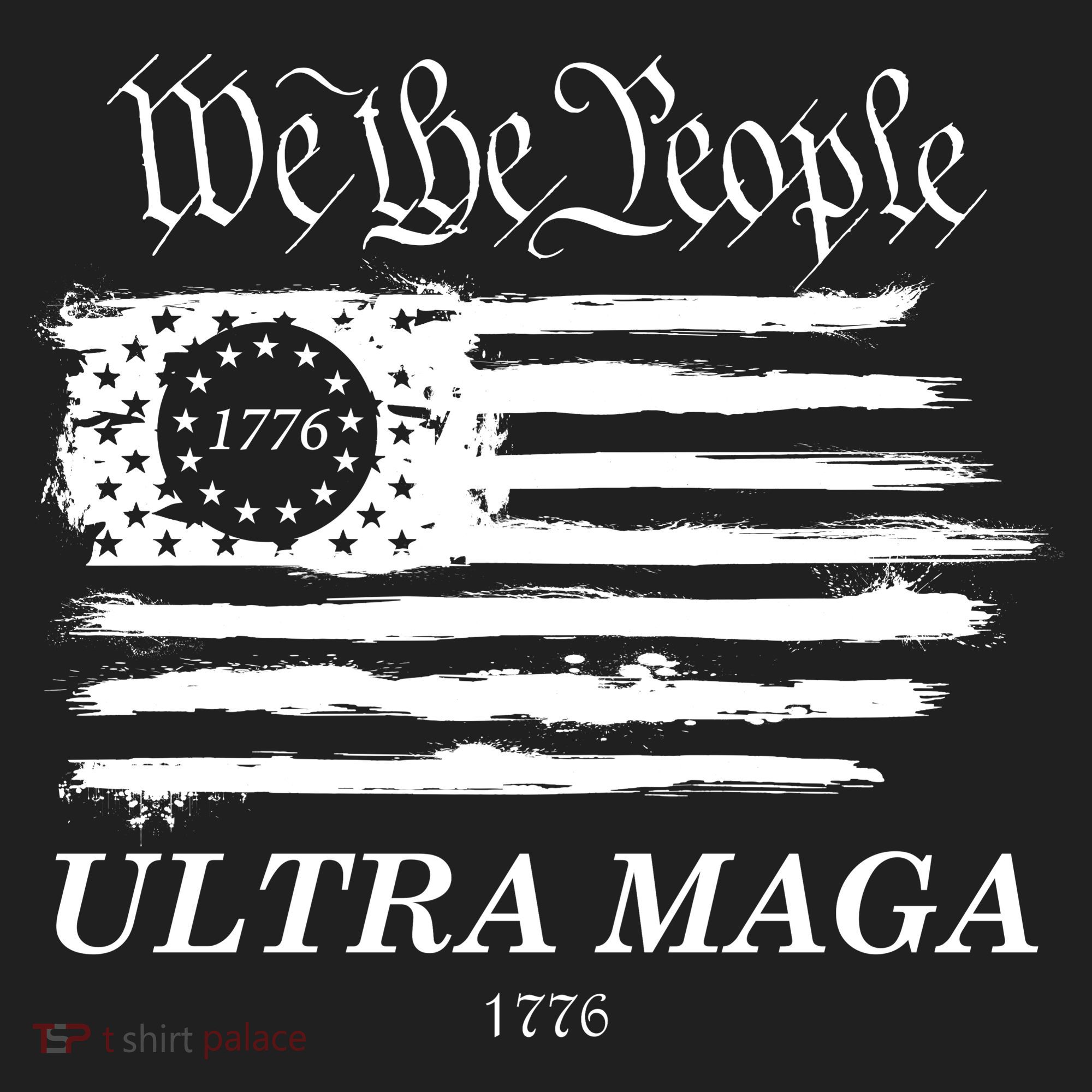 We The People Ultra MAGA Proud Betsy Ross 1776 Flag Women's Sweatshirt
