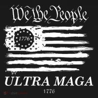 We The People Ultra MAGA Proud Betsy Ross 1776 Flag Apron thumb 3