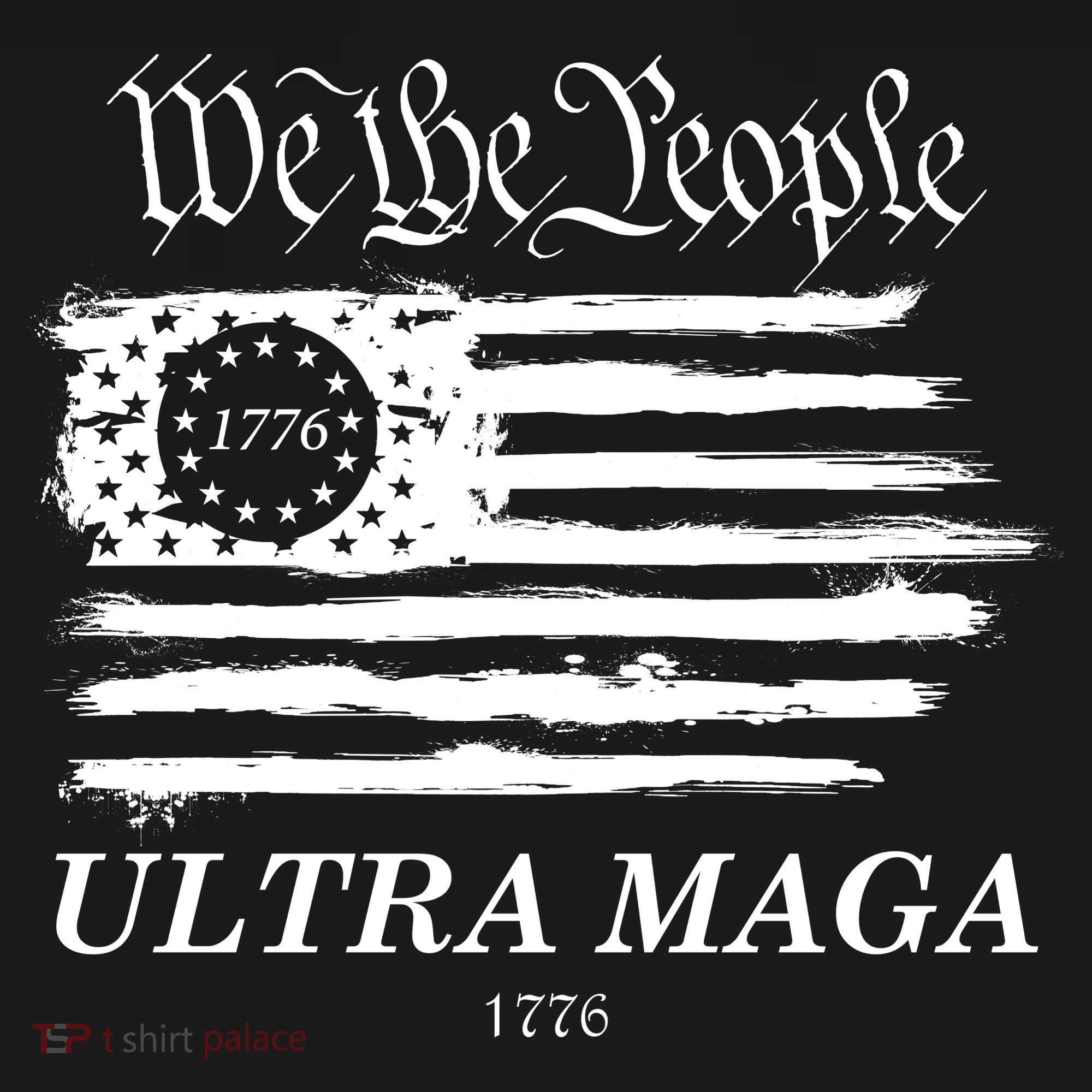 We The People Ultra MAGA Proud Betsy Ross 1776 Flag Women's Hoodie