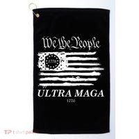 We The People Ultra MAGA Proud Betsy Ross 1776 Flag Golf Towel thumb 0